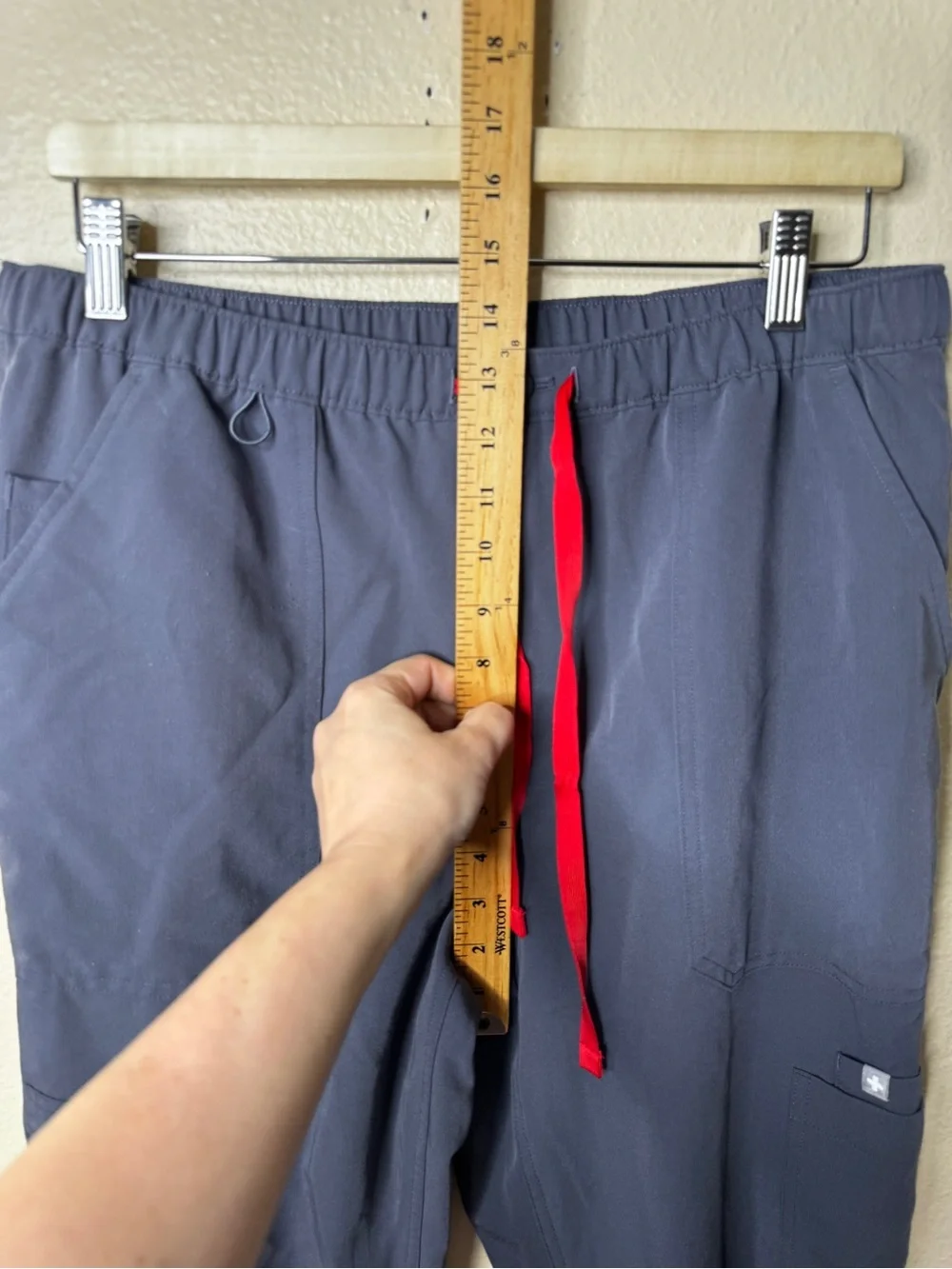 FIGS Mens L Cairo Cargo Scrub Pants Navy Blue Drawstring Technical Collection